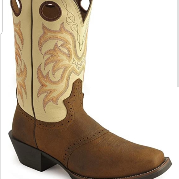 Justin Boots Shoes Mens Justin Stampede Punchy Cowboy Boots Sz9